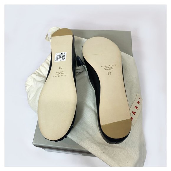 MARNI Calfskin Leather Ballet Flat - Picture 4 of 4